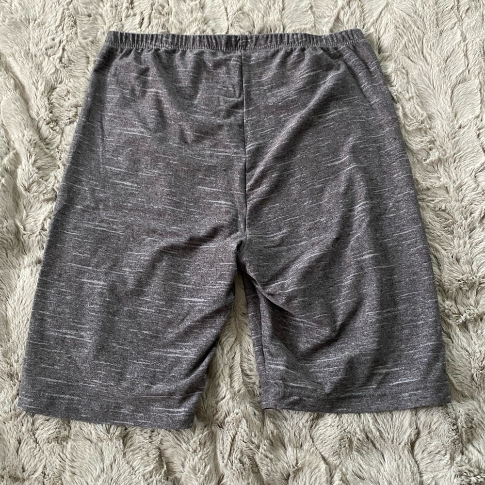 Just Be.. || Medium || Biker Shorts || Grey & White